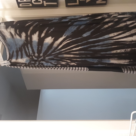 Skirt tie dye awesome multi cute long skirt for taller person I'm too short. - Picture 3 of 4